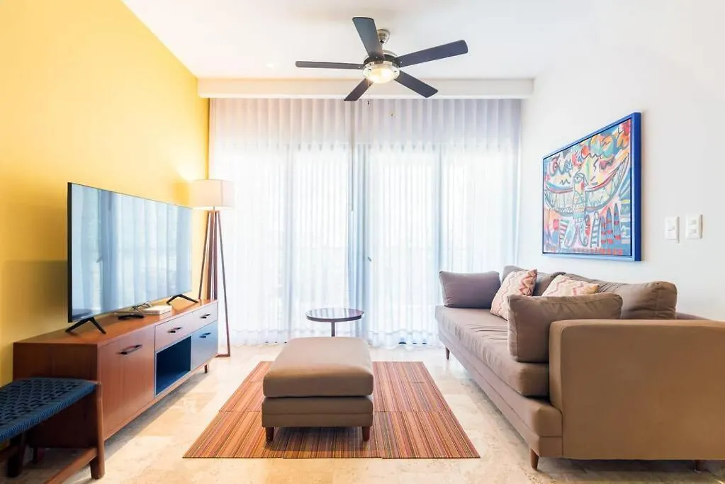 Apartment Ferienwohnung 2Br In Top Location, 3Rd Floor, Ocean View Playa del Carmen